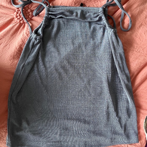 Purple Slinky Mini Skirt with Tags - Picture 1 of 4